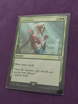 Harmonize (Surge Foil) #308 (NM) Final Fantasy FIC Magic MTG - Image 2