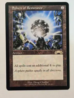 MTG Sphere of Resistance Exodus 139 Regular Rare - Image 2