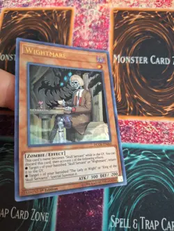 Yugioh Wightmare DUOV-EN065 Ultra Rare 1st Edition Near Mint - Image 2