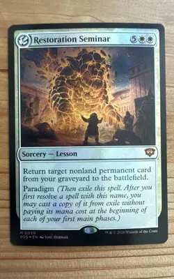 Restoration Seminar Secrets of Strixhaven Foil - Image 1