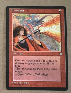 Pyroblast - Ice Age - MTG - Magic the Gathering - LP - Image 1