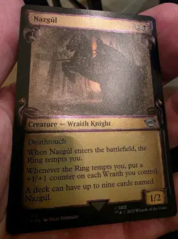 FOIL Nazgul (0726) (Showcase Scrolls) Universes Beyond: the Lord of the Rings - Image 3