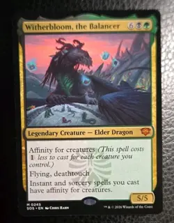 MTG Secrets of Strixhaven Witherbloom, the Balancer 0245 NM Mythic - Image 1