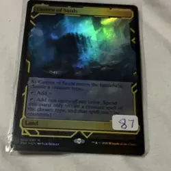 Cavern of Souls Mythic Foil Land Zendikar Rising Expeditions Magic 2020 - Image 1