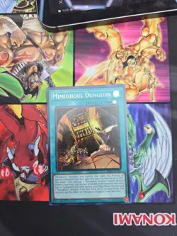 YUGIOH MP25-EN097 MIMIGHOUL DUNGEON - SECRET RARE 1st EDITION - Image 1
