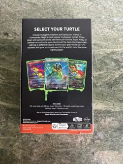 Magic the Gathering Teenage Mutant Ninja Turtles Turtle Power Commander Deck - Image 3
