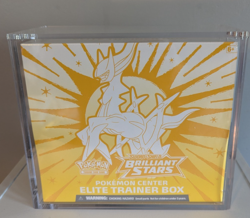 Brilliant Stars Pokemon Center ETB- Elite Trainer Box- New/Sealed + Acrylic Case - Image 1