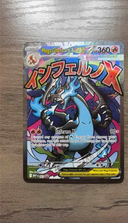 2025 Pokemon MEP Black Star Promos Mega Charizard X ex #023--A - Image 1