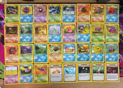 Pokemon Bundle - Complete Common/Uncommon Fossil Set - Vintage - Near Mint NM - Image 1