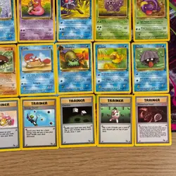 Pokemon Bundle - Complete Common/Uncommon Fossil Set - Vintage - Near Mint NM - Image 5