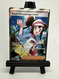 Rosa’s Encouragement Full Art 114/088 Perfect Order Pokemon TCG - Image 1