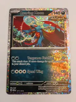 Pokemon 2024 McDonald's Promos Roaring Moon 011/015 - Image 1