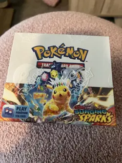 Pokemon Scarlet & Violet Surging Sparks Display Booster Box (36 Packs), Sealed - Image 2