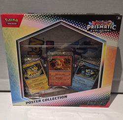 Pokemon TCG Scarlet & Violet Prismatic Evolutions Poster Box Promo Booster - Image 1