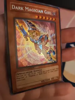 Yu-Gi-Oh Dark Magician Girl CT2-EN004 Secret Rare Limited Edition L/P - Image 3