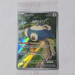 Snorlax SVP 051 Black Star Promo Sealed NM Pokemon Card - Image 1
