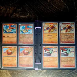Pokemon Black Bolt Base Set Collection – 166 Cards (C/UC/R + RH + EX) - Image 5