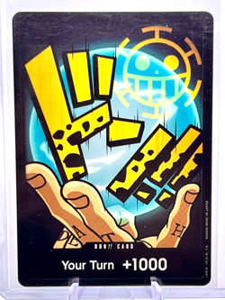 DON!! Card (Trafalgar Law) Premium Booster -The Best- NM One Piece Card TCG - Image 1