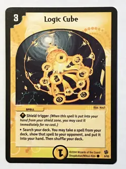 Logic Cube Duel Masters DM02 Common card TCG CCG - Image 1