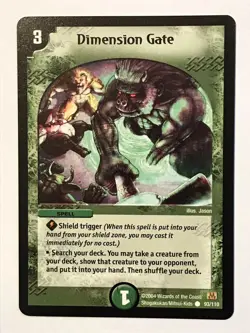 Dimension Gate Duel Masters DM01 Common card TCG CCG - Image 1