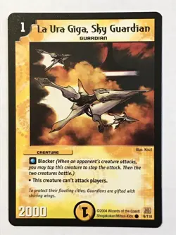 La Ura, Giga Sky Guardian Duel Masters DM01 Common card TCG CCG - Image 1