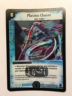 Plasma Chaser Duel Masters DM02 Very Rare card FOIL TCG CCG - Image 1