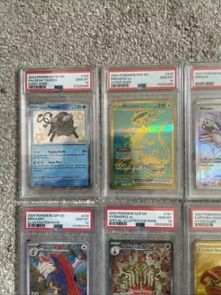 Pokemon TCG Lot Of 8 PSA 10 Cards Feat Sv1 Miriam Many Sets See Pic For Details - Image 2