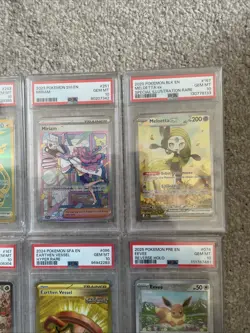 Pokemon TCG Lot Of 8 PSA 10 Cards Feat Sv1 Miriam Many Sets See Pic For Details - Image 3