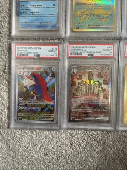 Pokemon TCG Lot Of 8 PSA 10 Cards Feat Sv1 Miriam Many Sets See Pic For Details - Image 4