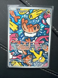 Pokemon TCG Tatsugiri Card #186/167 Sv06: Twilight Masquerade Ungraded Fast Ship - Image 1