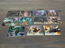 Magic The Gathering Gold Signature Art Series Lot (11 Cards) Spider-Man Avatar+ - Image 1