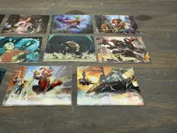 Magic The Gathering Gold Signature Art Series Lot (11 Cards) Spider-Man Avatar+ - Image 2