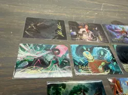 Magic The Gathering Gold Signature Art Series Lot (11 Cards) Spider-Man Avatar+ - Image 4