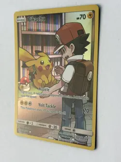Pokemon Cards Pikachu 241/236 Cosmic Eclipse Secret Rare NM - Image 3