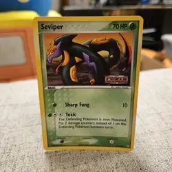 Seviper Pokemon TCG EX Power Keepers Reverse Holo Stamped Card #23/108 - Image 1
