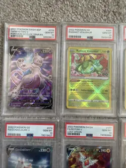 Pokemon TCG Lot Of 7 PSA 10 Cards + 1 PSA 9 See Pics For Details Go & Cele - Image 2