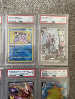 Pokemon TCG Lot Of 7 PSA 10 Cards + 1 PSA 9 See Pics For Details Go & Cele - Image 3