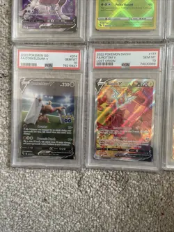 Pokemon TCG Lot Of 7 PSA 10 Cards + 1 PSA 9 See Pics For Details Go & Cele - Image 4