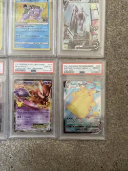 Pokemon TCG Lot Of 7 PSA 10 Cards + 1 PSA 9 See Pics For Details Go & Cele - Image 5