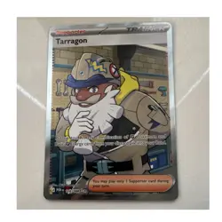 Pokemon TCG Tarragon 116/088 POR: Trainer-Supporter Full Art Holo Card - Image 1