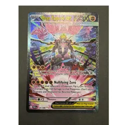 Mega Zygarde EX Full Art Holo Rare Pokemon TCG Card 120/088 POR Set - Image 1