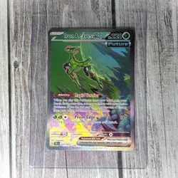 Pokemon Card - Iron Leaves ex Temporal Forces 203/162 Special Illustration Rare - Image 1