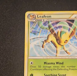 Leafeon 17/90 Undaunted Regular Rare Pokemon TCG Card LP - Image 3
