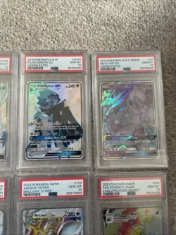 Lot Of 6 Pokemon TCG PSA 10 Cards Feat Glaceon SV55 See Pics For More Details - Image 3