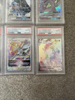 Lot Of 6 Pokemon TCG PSA 10 Cards Feat Glaceon SV55 See Pics For More Details - Image 5