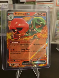Pokemon Scovillain EX 037/191 SV08: Surging Sparks Holo Card NM Condition - Image 1