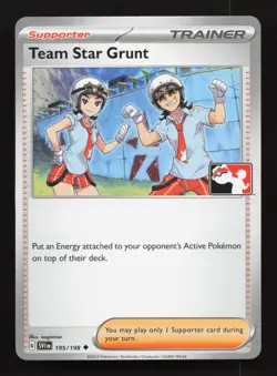 Team Star Grunt 195/198 Uncommon Prize Pack Series Cards NM 2022 - Image 1