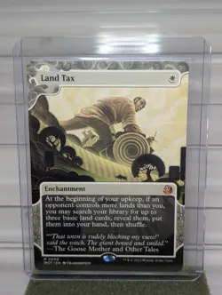 MTG Land Tax WOT 9 - Wilds of Eldraine Enchanting Tales Magic The Gathering Card - Image 1