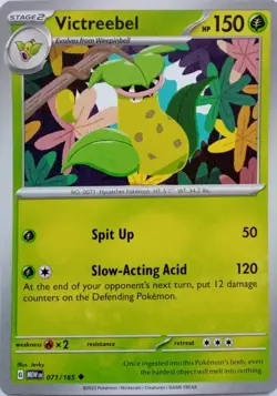 071/165 VICTREEBEL UNCOMMON SCARLET & VIOLET 151 POKEMON CARD - Image 1