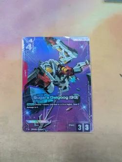 Sugai's Gelgoog (GQ) R+ Alt Art GD02-041 Dual Impact Gundam TCG Card Game - Image 1